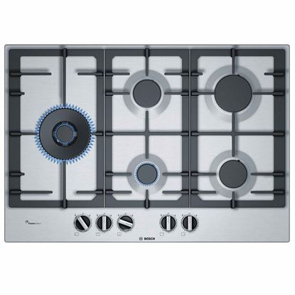 Picture of Bosch: Bosch PCS7A5B90 Series 6 75cm Gas Hob Stainless Steel