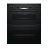 Picture of Bosch NBS533BB0B Black Built-Under Double Oven