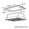 Picture of Bosch DHL555BLGB Canopy Hood 53cm 