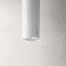 Picture of Elica Tube Pro White Island Cooker Hood